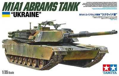 1/35 Tamiya M1A1 Abrams Ukraine Plastic Model Kit • $29.92