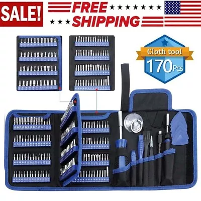 170 In 1 Magnetic Precision Screwdriver Set PC Phone Electronics Repair Tool Kit • $19.99