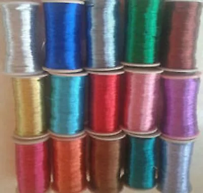 10m Metallic Thread - Cross Stitch / Embroidery / Cardmaking / Scrapbooking • £1.99