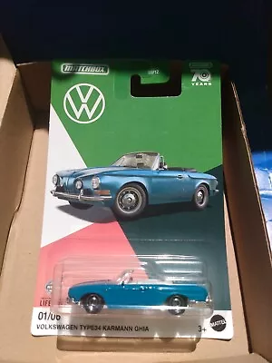 Matchbox 1/64 VW Type34 Karmann Ghia • $5