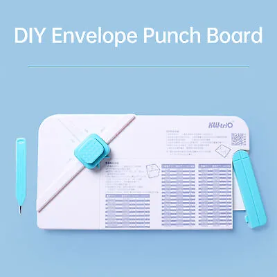 KW-trio HB-01 Envelope Punch Board 4 In 1 DIY Envelope Making Craft Wrap A0G6 • $23.99