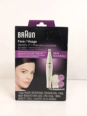 Braun Face Visage Mini Epilator & Cleansing Brush Kit 810 820 830 831 Open Box • $42.08
