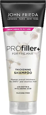 John Frieda PROfiller+ Thickening Shampoo For Thin Fine Hair 250ml  • £8.59