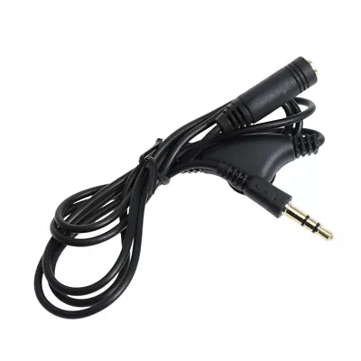 3.5mm Volume Control Male Female Black Audio Cable Cord Stereo Headphone • $5.66