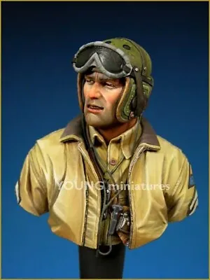 Young Miniatures - U.S. Tank Crew Europe WWII  - 1/10th Resin Bust - YM1808 • £30