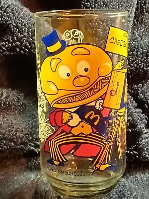 Vintage 1977 Mayor McCheese McDonaldland Action Series Glass McDonald's • $3