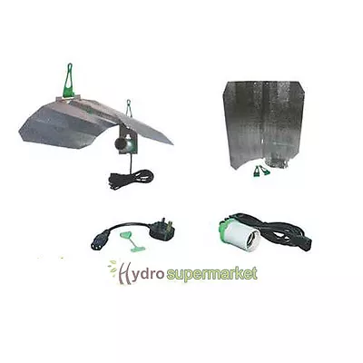 Lumii Maxii Dual Purpose Reflector Kit With Cfl Adapterfor 600w Grow Tentroom • £24.95