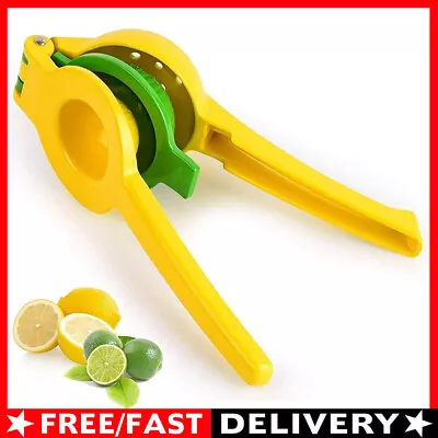 Lemon & Lime Squeezer Juice Extractor Handheld Pulp & Seed Separator Easy To Use • £4.99