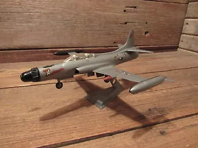 Vintage 1950's LINDBERG F-94C Starfire Jet Airplane Model Kit Built - Parts! • $49.99