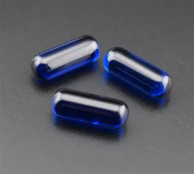 Top Quality Lab-Created Blue Sapphire Cylindrical Shape Loose Gems 6x23mm 1pcs • $4.99