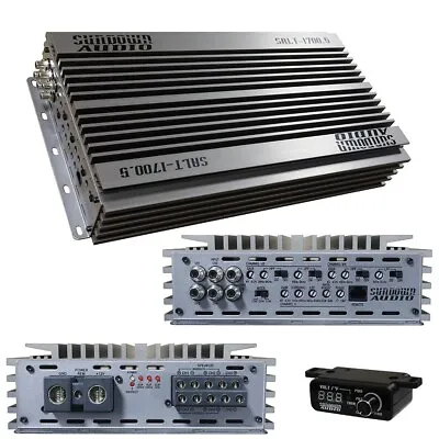 Sundown Audio Multi-channel Full Range Class-d Amplifier 1700w Rms (salt-1700.5) • $879.99