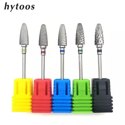 HYTOOS 5 Size Tungsten Carbide Nail Drill Bit • $14.29