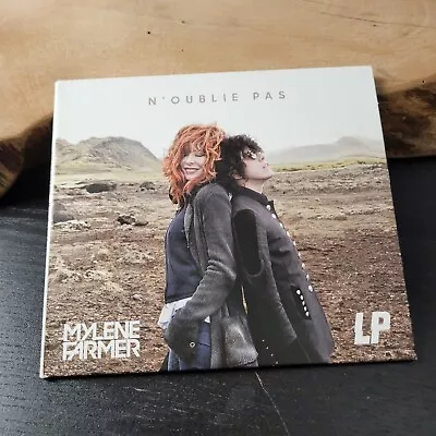 Mylene Farmer LP CD Single Digipack N'oublie Pas Original + Instrumental 2018 • $24.95