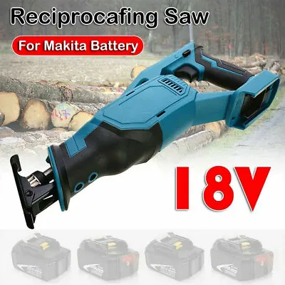 For Makita DJR186Z 18V Brushless Reciprocating Recip Sabre Saw Bare Unit & Blade • £45.34