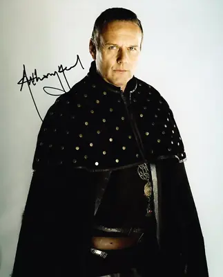 ANTHONY HEAD As Uther Pendragon - Merlin GENUINE SIGNED AUTOGRAPH • £22.95