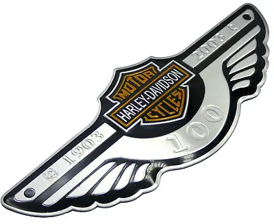 1x Harley Davidson Emblem Decal Motorcycle Fuel Tank Gas Badge 4.75  X 1.75  • $14.96