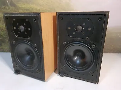 Bowers & Wilkins DM12 Hifi Speakers Vintage  Audiophile 70s Wooden B&W • £119