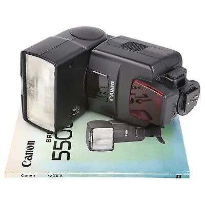 Canon Speedlite 550EX Flash Unit For EOS 1 3 5D II 6D 7D 1D 400D 350D 500D 550D • £94.82