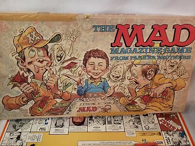 The Mad Magazine Board Game Parker Brothers  (1979) Alfred E Neuman; Incomplete • $13.95