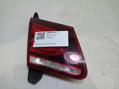 Mercedes E Class Taillight Inner Left Side Coupe A2079063700 C207 2013 - 2017 • $74.69