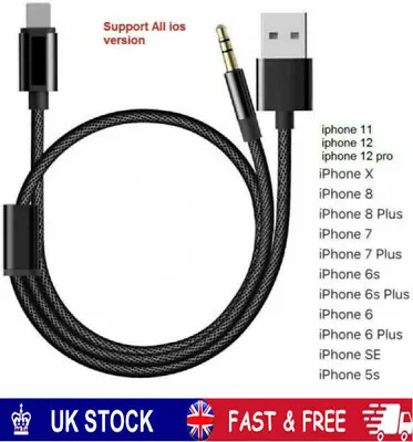 £5.89 • Buy Bmw & Mini IPod IPhone 6 7 8 X XS XR Interface Audio USB Cable Lead AUX Adapters