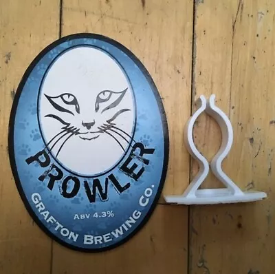 Prowler - Grafton Brewing Co 4.3%abv Genuine Pump Clip Hand Pull Product Signage • £4