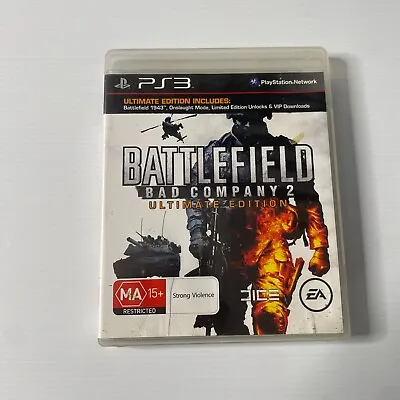 Battlefield Bad Company 2 Ultimate Edition PS3 Game • $7