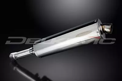 Delkevic 18  Stainless Steel Oval Muffler - BMW F650GS F700GS F800GS Exhaust • $259.99