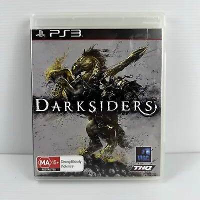 Darksiders PS3 PlayStation 3 Game With Manual R4 PAL Bluray Tracked Postage • $3.82