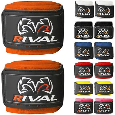 Rival Boxing Hand Wraps Mexican Style Black Blue Yellow Red Pink Orange White • £9.99