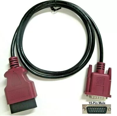 Purple OBDII OBD2 Cable For Nexiq Pro-Link Pocket IQ Scanner Covers Volvo Mack • $45.99