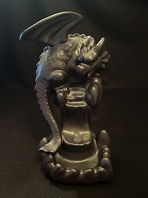 $29.95 • Buy Vintage Dragon Gargoyle Ceramic Incense Burner Holder Figurine