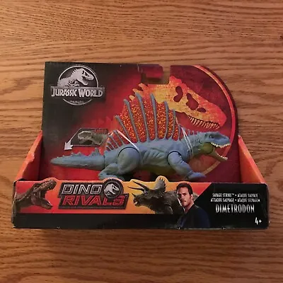 Jurassic World Dimetrodon Dino Rivals Dual Attack Savage Strike NEW • $54.95