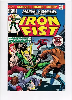 Marvel Premiere #19 1974 6.0 Fine MVS INTACT Hulk #181 Ad 1st Colleen Wing • $30