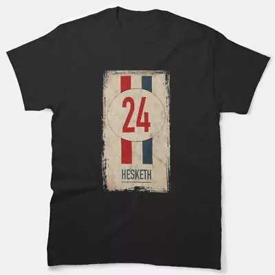 Hesketh Racing Iconic James Hunt Number Classic T-Shirt • $22.99