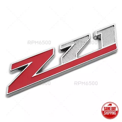 For Chevy GMC Z71 Fender Trunk Lid Tailgate Logo Emblem Badge Sport Red - Small • $8.99