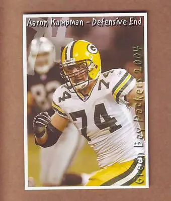 *** MINT 2004 Aaron Kampman ROOKIE CARD - Green Bay Packers Iowa Hawkeyes RC !!! • $6.99