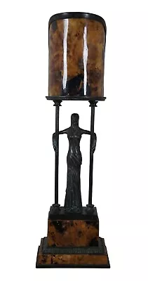 Maitland Smith Art Deco Figural Bronze Female & Penshell Table Lamp 25  • $1232.50