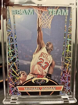 92-93 Topps Stadium Club MICHAEL JORDAN  BEAM TEAM  • $320