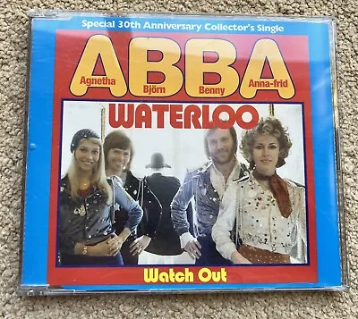ABBA - CD Single Of Waterloo - Special 30th Anniversary Collector's Single • £4