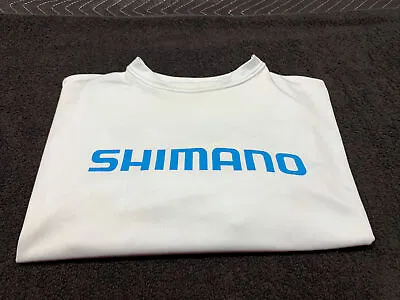 $14.99 • Buy Shimano Fishing T-shirt Medium S/S Aqua Color