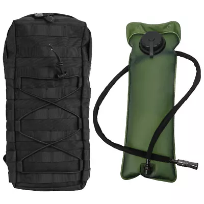 Lancer Tactical 3 Liter MOLLE Hydration Carrier Pouch Backpack W/ Water Bladder • $39.95