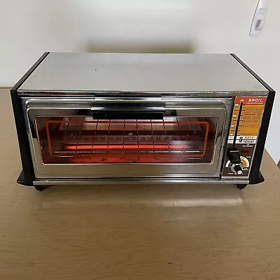 General Electric Deluxe Toast-R-Oven A33126 Tested Working GE Vintage 1500 Wt • $69.99