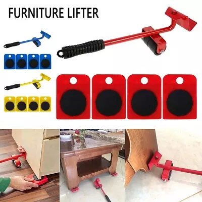 $17.87 • Buy Furniture Lifter Heavy Roller Move Tool Set Moving Wheel Mover Sliders Kit ‹