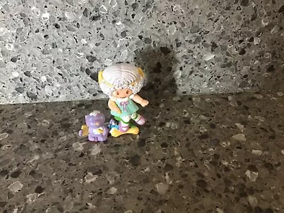 1983 Vintage Strawberry Shortcake Angel Cake And Souffle Skunk Mini PVC Figure • $4.99