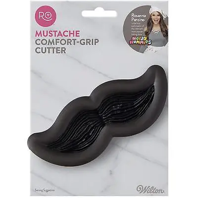 Wilton Mustache Cookie Cutter W/Comfort Gip New • $9.99