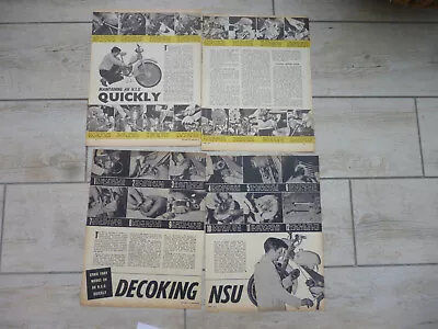 NSU Quickly & Quick 50 Technical & Historical Literature- 7 Items • £6.49