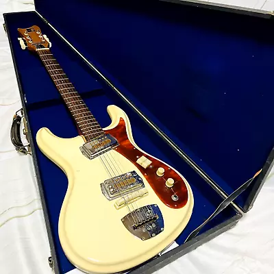 Guyatone LG-50T Electric Guitar 1967-1970s Made In Japan VIntage W/Hard Case • $442