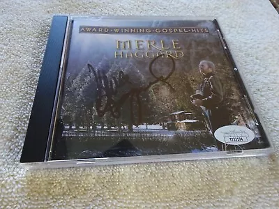 Merle Haggard Signed / Autographed  Award Winning Gospel Hits  New CD W/ JSA COA • $175