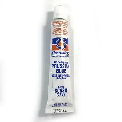 Permatex Gear Marking Compound 80038; Prussian Blue .75 Oz Squeeze Tube • $9.67